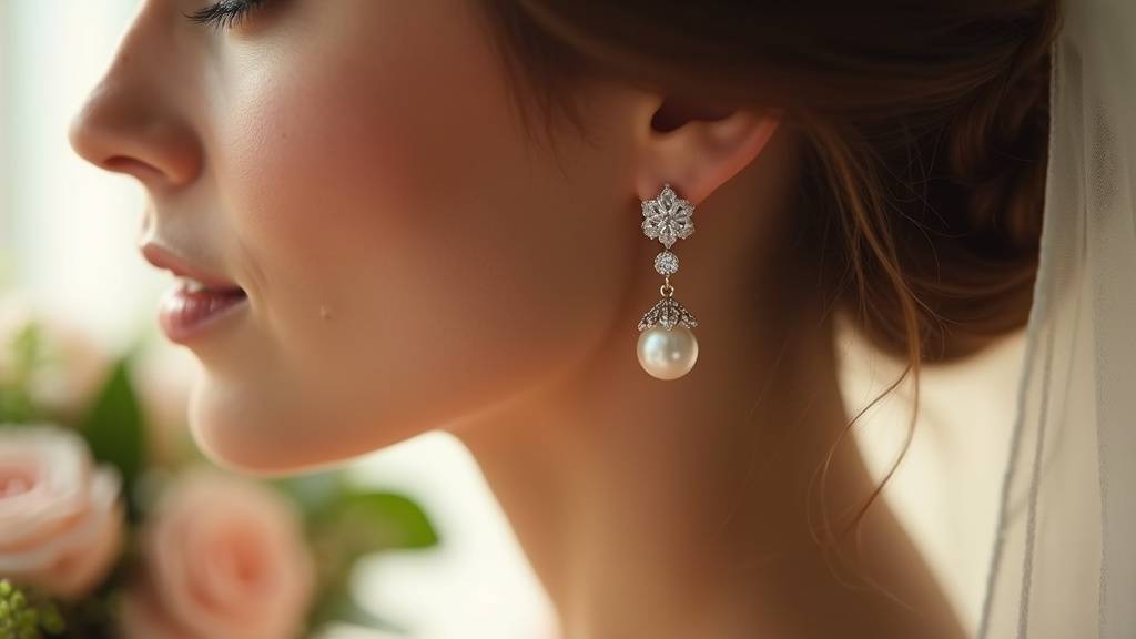 Comment bien choisir ses boucles d'oreilles pour le mariage ?