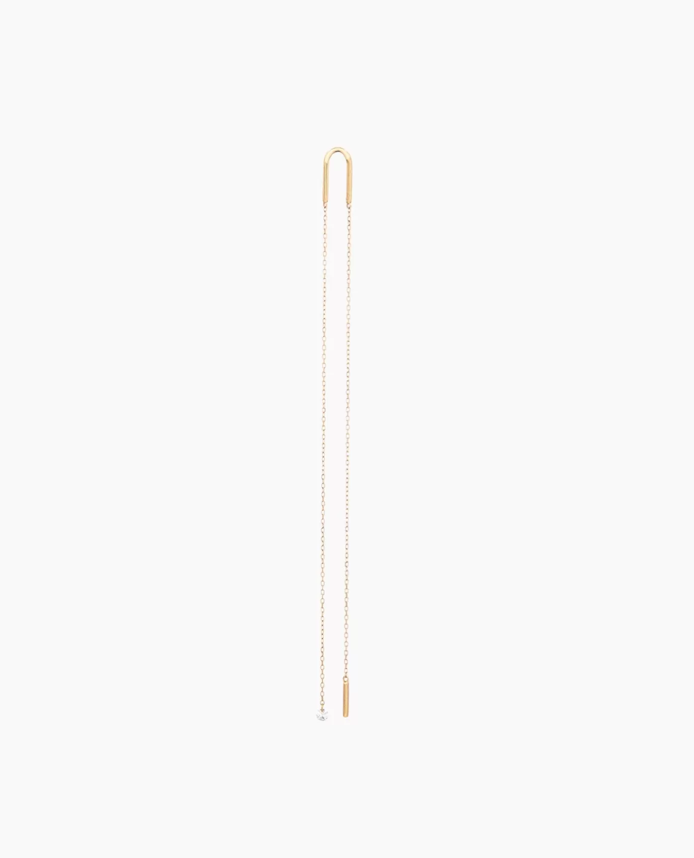 Discount Persée Paris Boucle d'oreille Danaé diamant chaîne longue