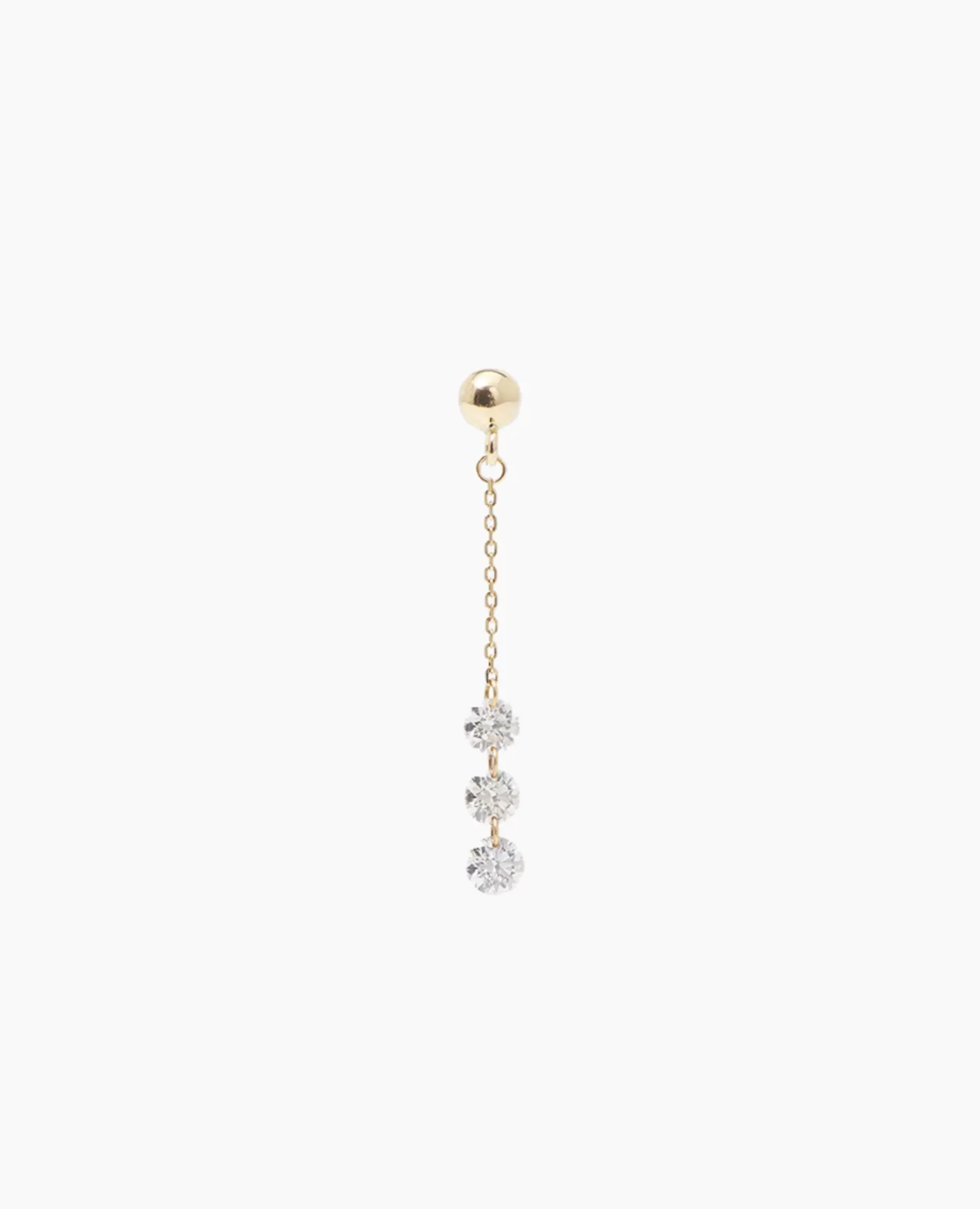 Flash Sale Persée Paris Boucle d’oreille Danaé trois diamants