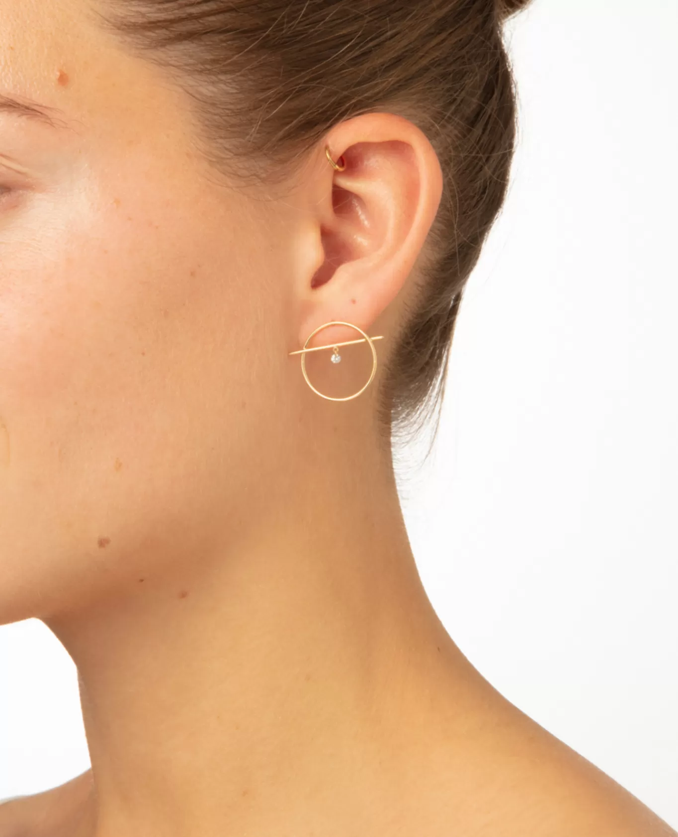 Hot Persée Paris Boucle d'oreille Fibule M