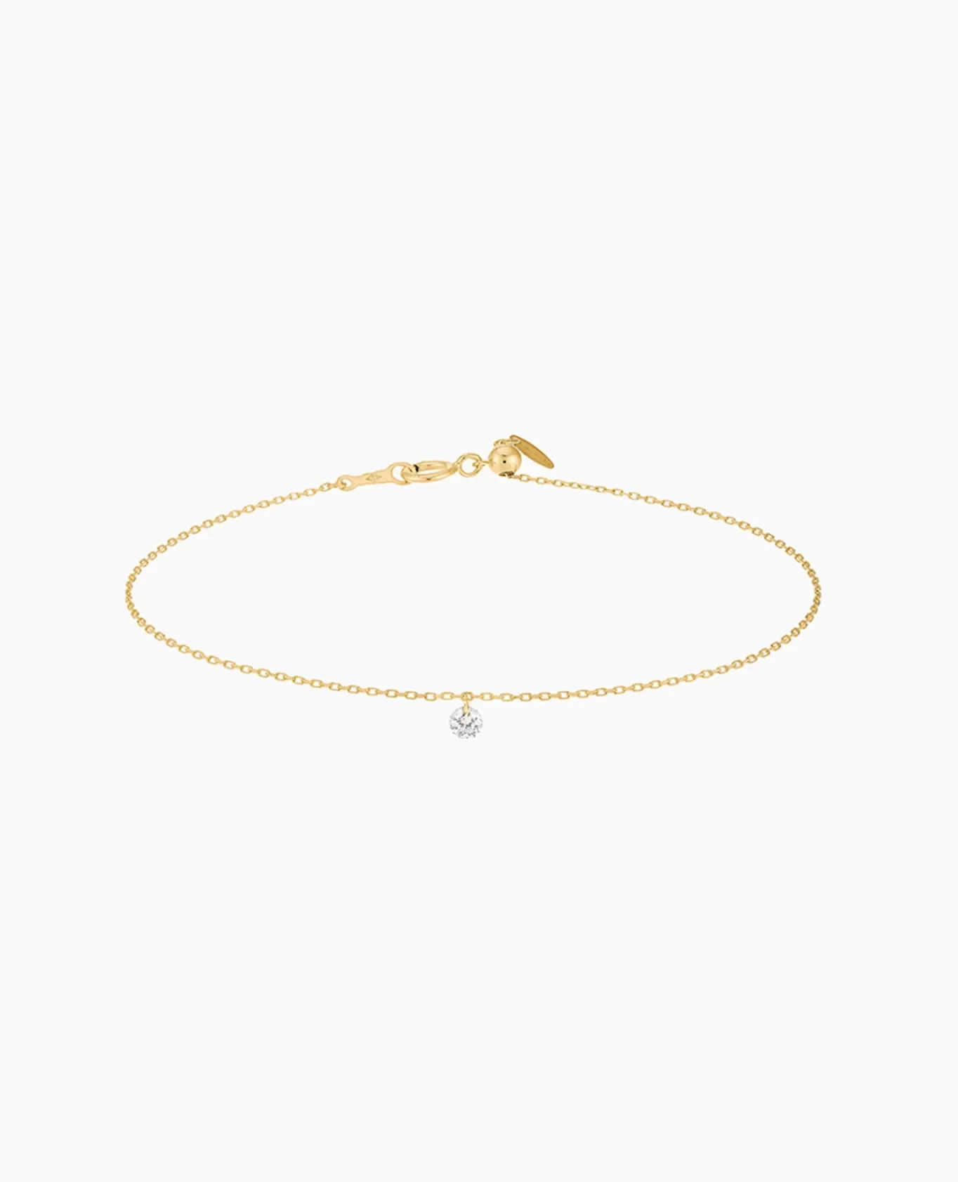 Discount Persée Paris Bracelet Danaé un diamant suspendu
